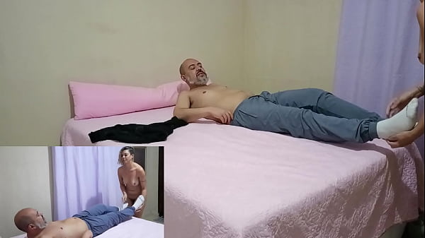 Couple having sex with a lot of heat in their bed.
