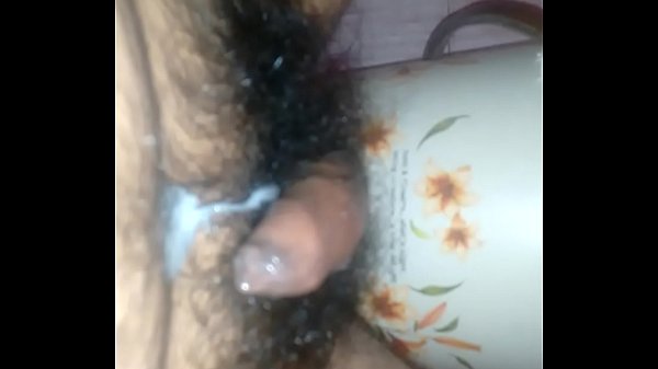 Download Video - Indian boy masturbating in bathroom putting condom hairy dick