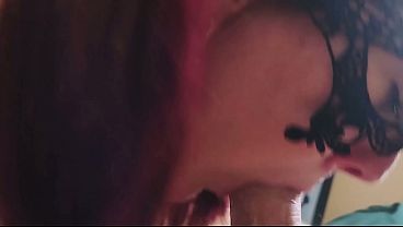 She gives me a lunch time blowjob with swallow