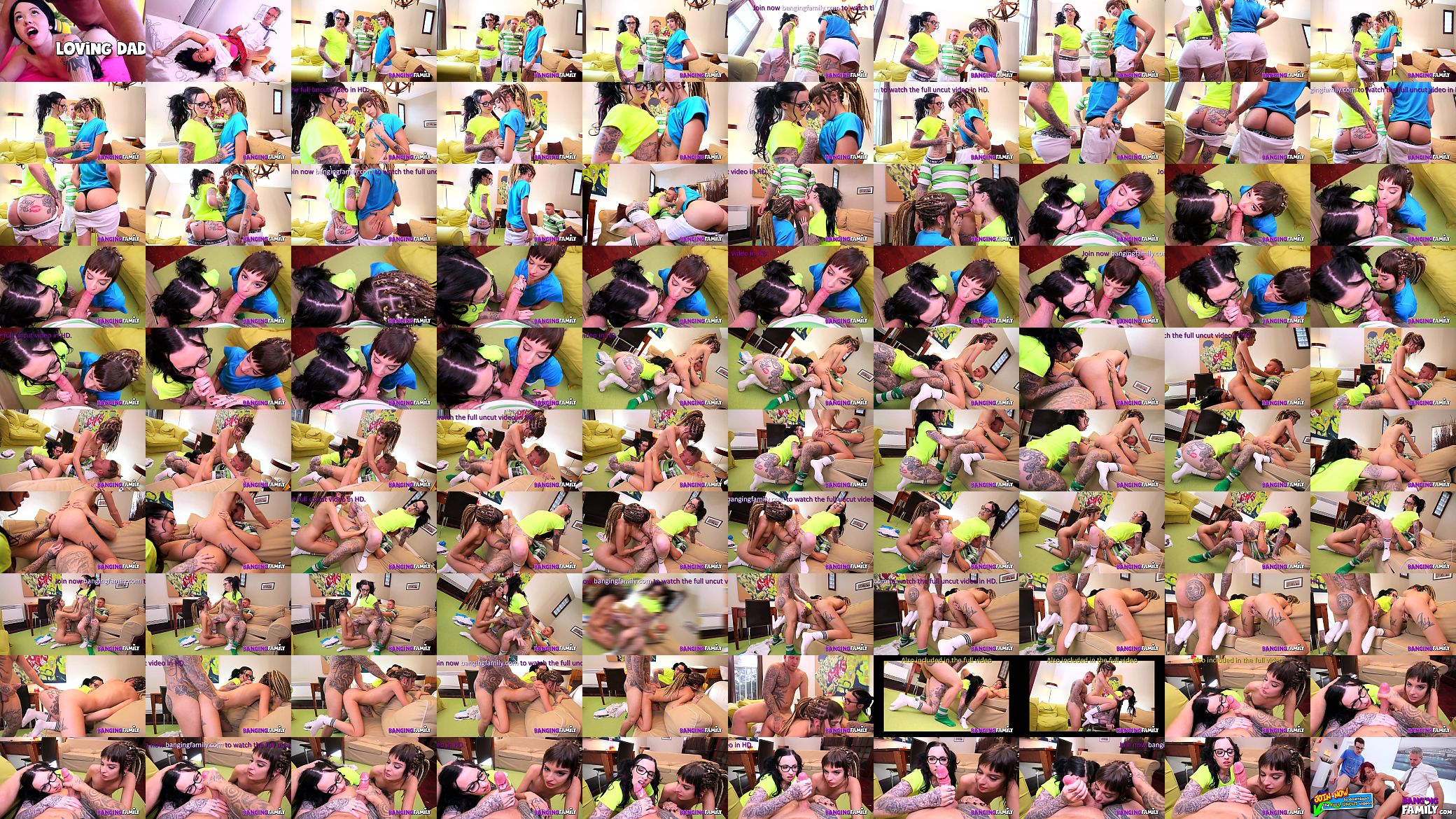 Banging Family - Step-Sisters Fucking the Soccer Coach 预览图