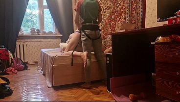 Anastasia Mistress homemade pegging Sasha Earth