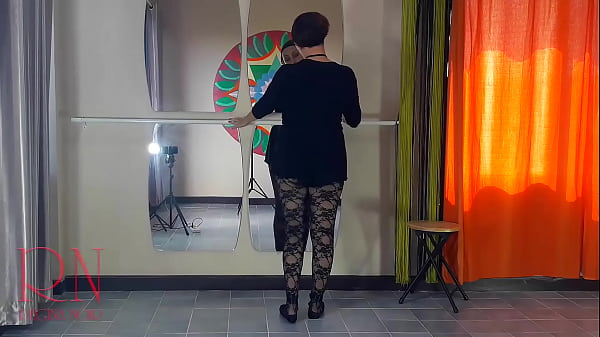 ENF Spank ballerina's ass. Punish a bad dancer (Regina Noir). The teacher scolds, fucks in the mouth and in the pussy. Cam 2