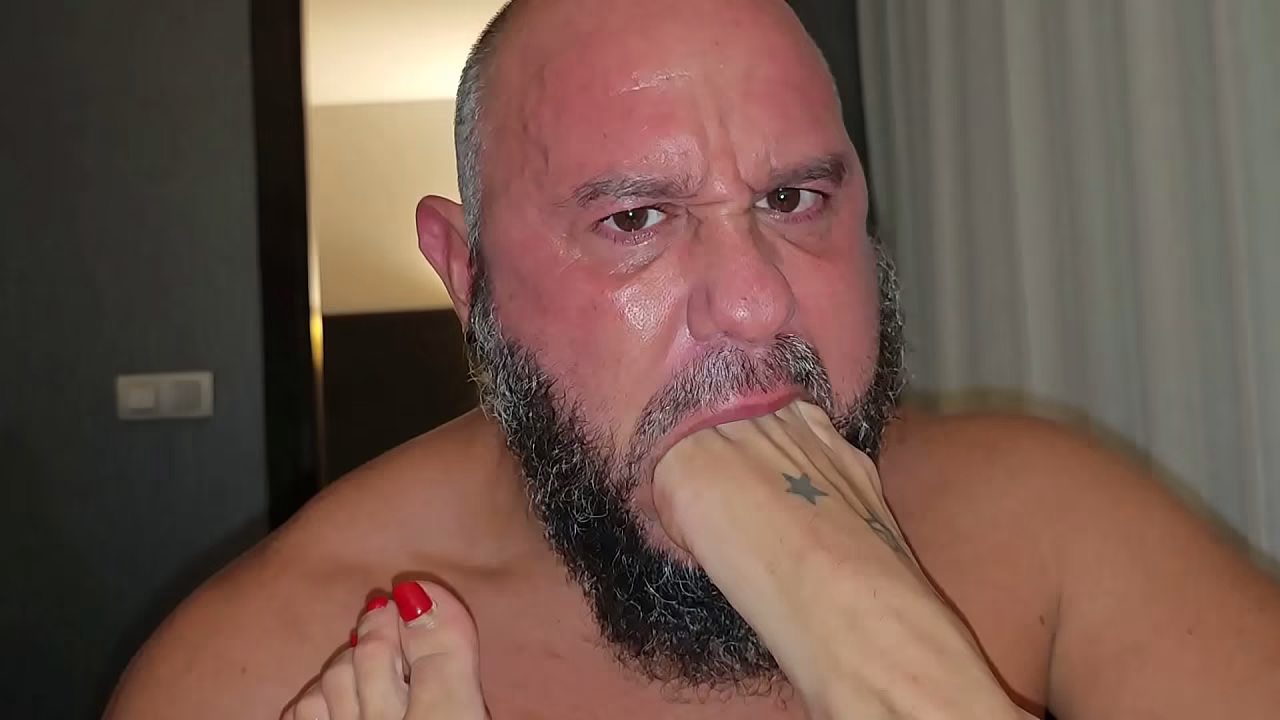 Foot job and hardcore foot fetish
