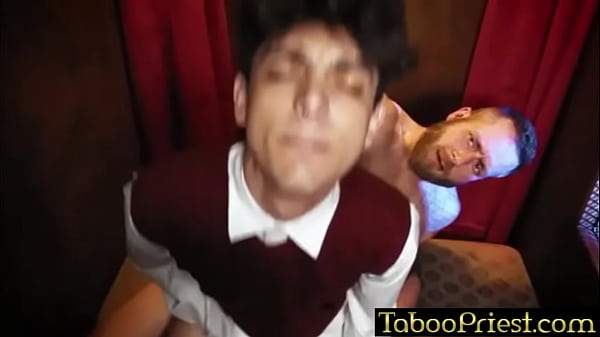Horny Teen Seduces the Priest at church@TabooPr...