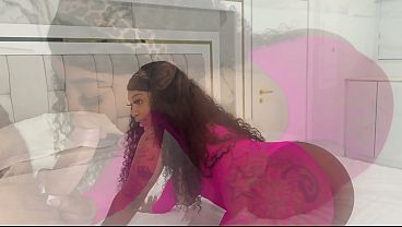 Beautiful American Black Girl Loves A Big White Cock Stretching Her Wet Pussy - FilouFitt And XOHazelXO