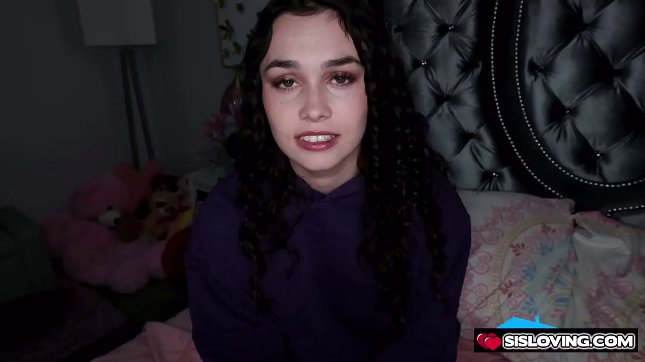 Stepsister Alina Voss takes charge of the situation of getting a taste of her stepbros cock and showing him she loves cock