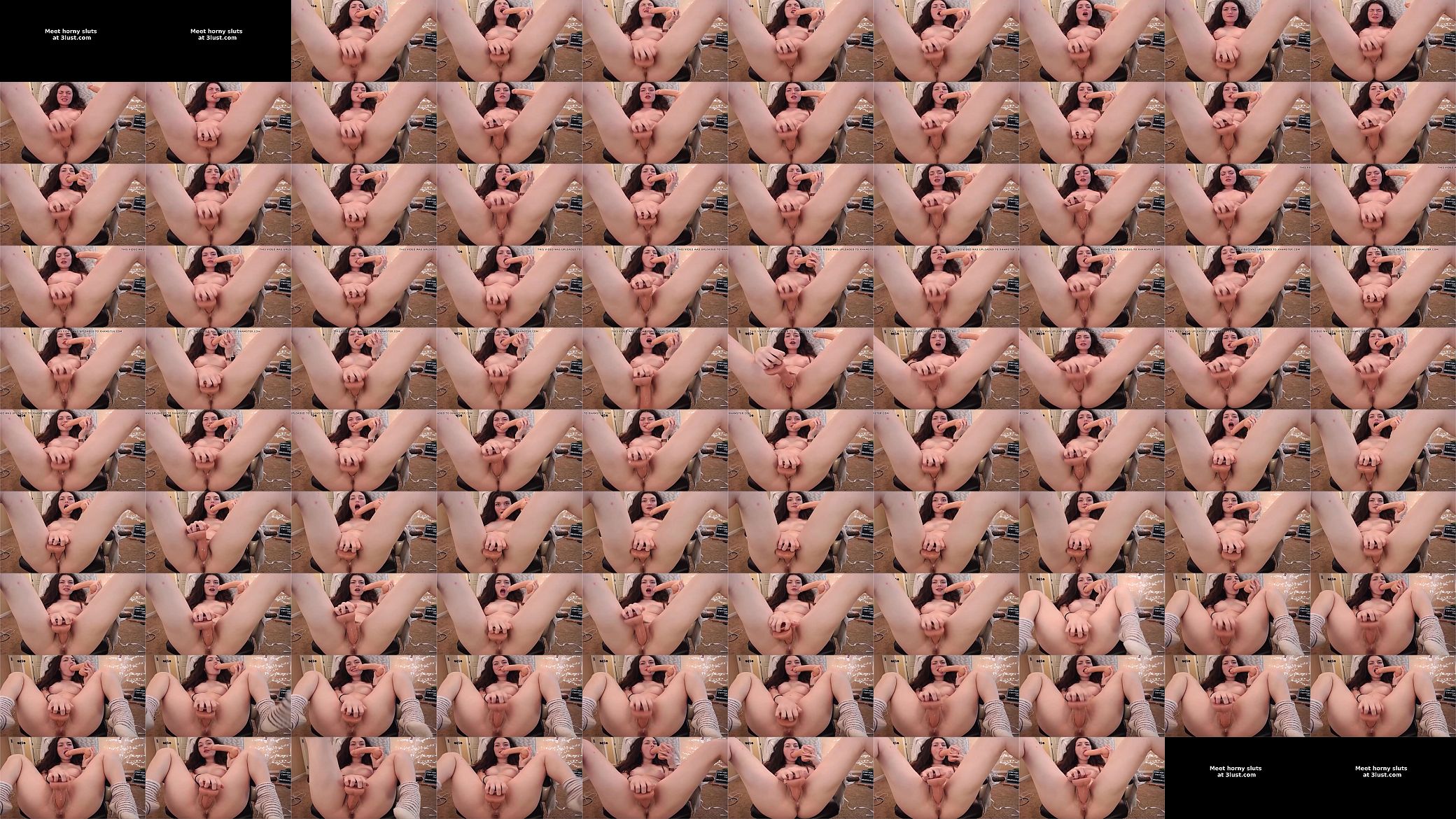 Sexy Cunt Masturbating  Hairy Pussy Cum 预览图
