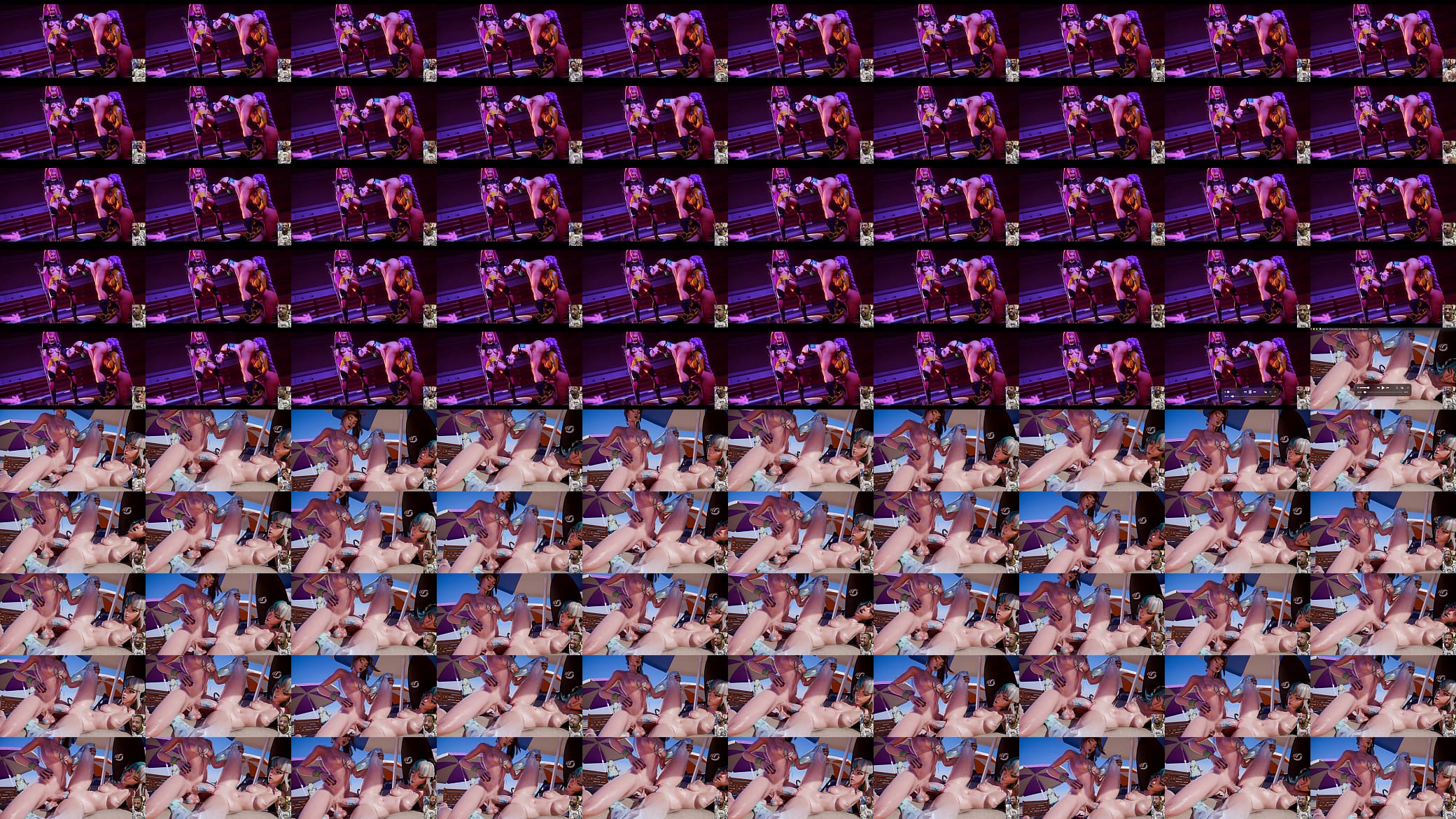 Kpop Demon Transgender Slut Jerking Off &amp; Eating Ass, Transgender Psylocke Bald Pussy Fucking 预览图