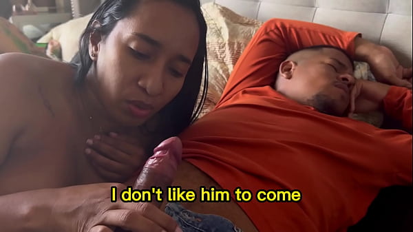 Fucking my wife´s horny sister, English caption