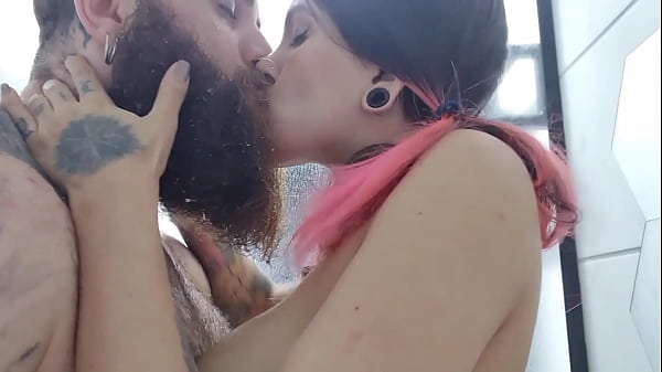 Fucking hot in the bath!! I gave my ass and he ...