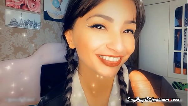 Cosplay Girl wednesday addams Deepthroat - Ahegao - Exxxtra Sloppy Ahegao Deepthroat BJ Wednesday Addams COSPLAY