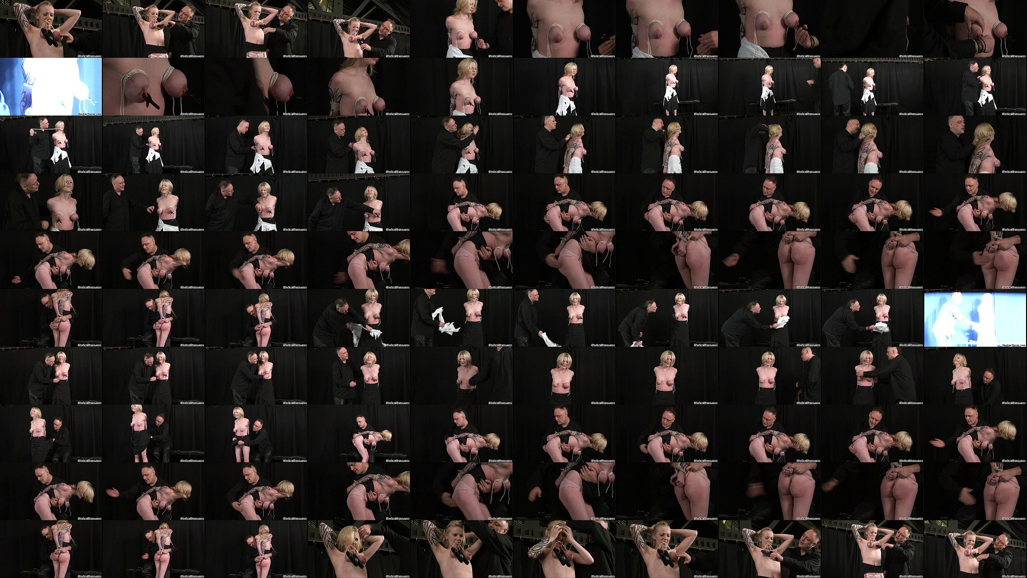 Tit tormented blondes extreme bdsm and hardcore submission of tattooed amateur 预览图