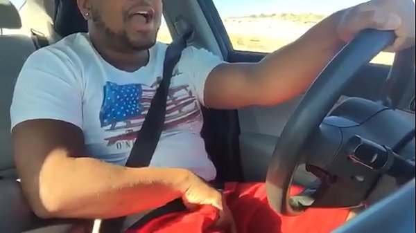 Download Video - &commat;ScottieCoxx strokes his BBC while driving