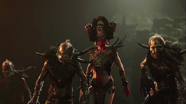 Download Video - Lara goes Primal - Nude Lara All Cutscenes Movie Part 4