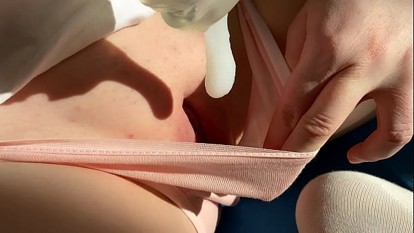 Virgin Pervert StepSister - Full Panties Squirt and Cum