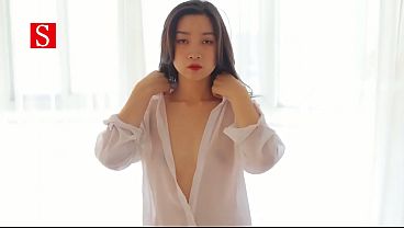 Chinese model Huahuazi's large-scale nude private photo shoot set