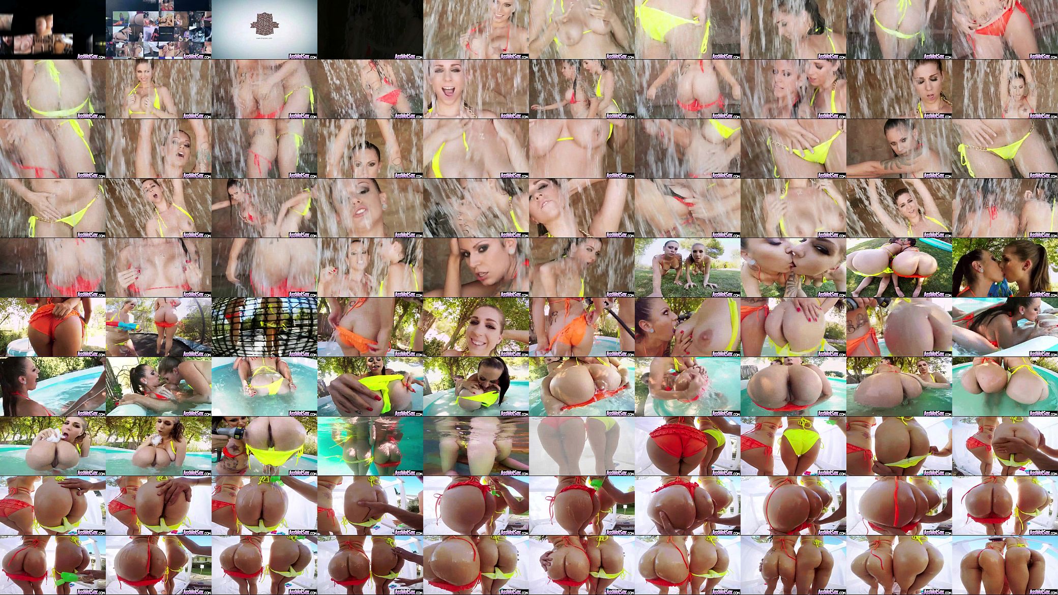 (alex tori) Big Oiled Butt Girl Enjoy Deep Anal Hard Sex Act mov-03 预览图