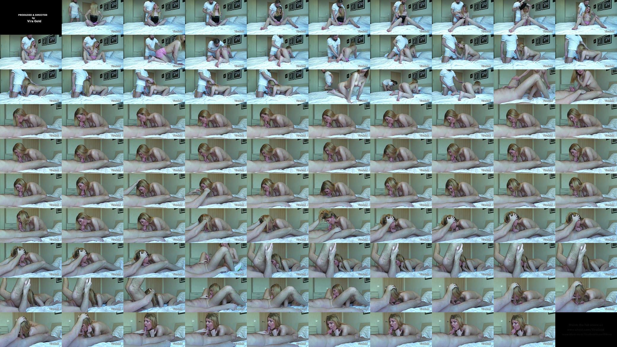 Skinny Blonde Suck My Cock, Rimming and Cum in Mouth 预览图