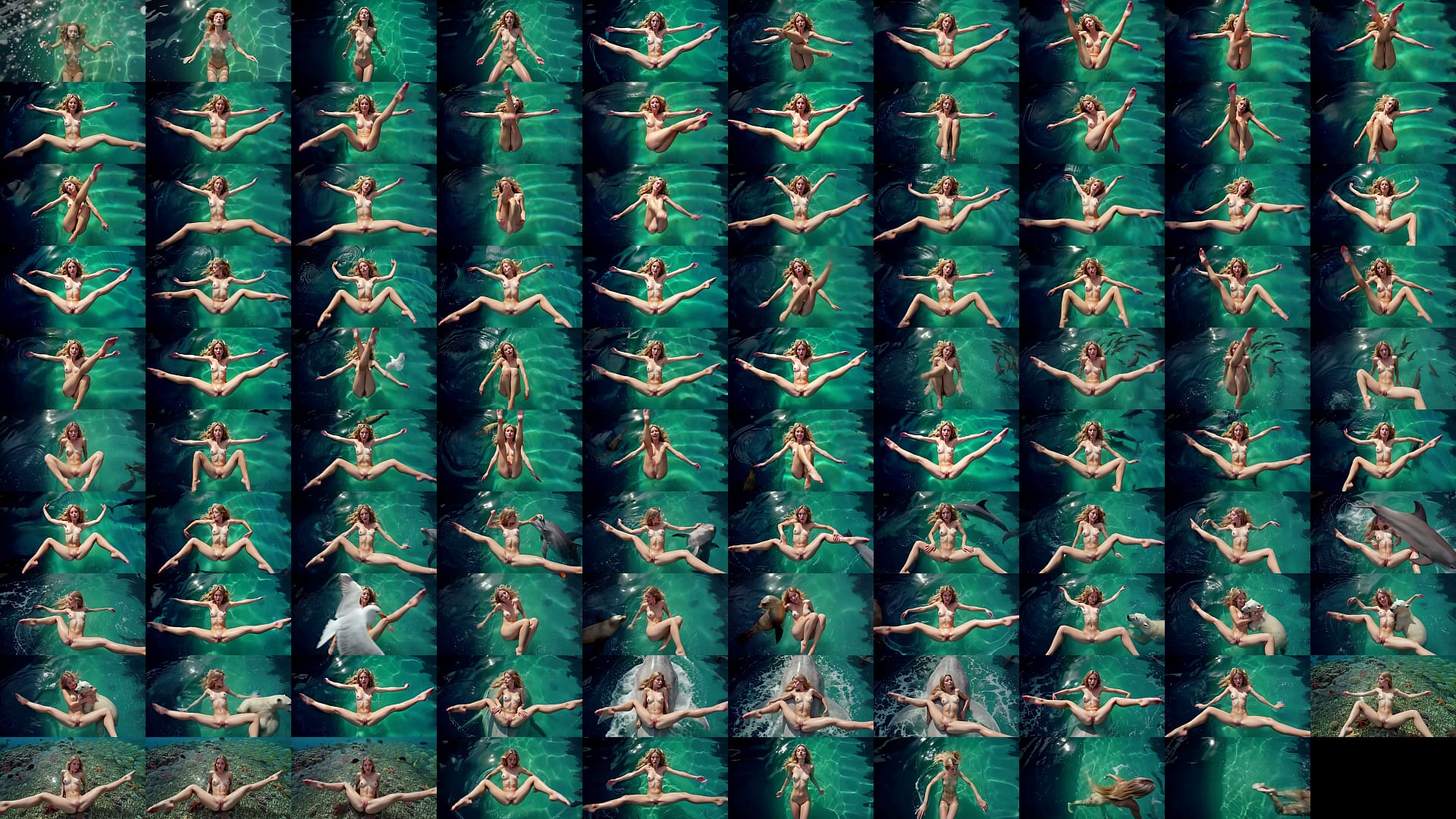 AI Generated - Dance On The Water 预览图