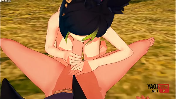 Genshin Impact Yaoi - Tighnari x Cyno blowjob a...