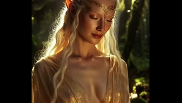 Beautiful elf by AI