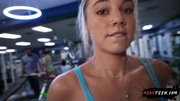 Caught in the Gym Locker Room - PervTeen