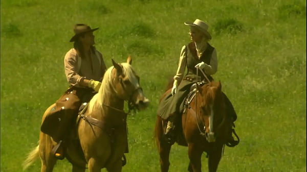 Natalia Wood Takes His Dick Out Of His Riding Pants So She Can Ride It Hard