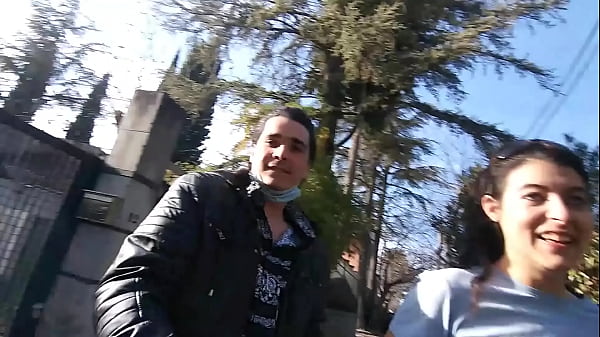 RISKY PUBLIC BLOWJOB WITH CUM IN MOUTH IN THE S...