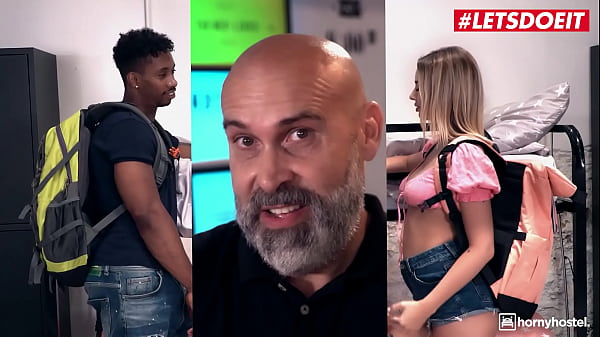 HORNY HOSTEL - (Lya Missy, Jesus Reyes) - Steamy Interracial Banging For Hot Blonde Slut
