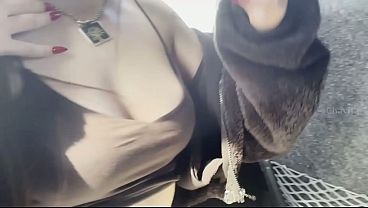 Blowjob in the bus