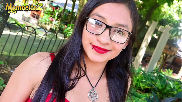Latina Teen Eva Cuervo Fucks With Stranger During Lunch Break