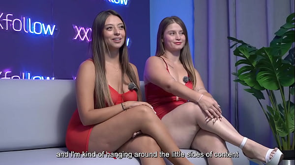 Lesbian threesome, big cock, double blowjob and JOI - the best of XXXfollow Sessions 2024 COMPILATION