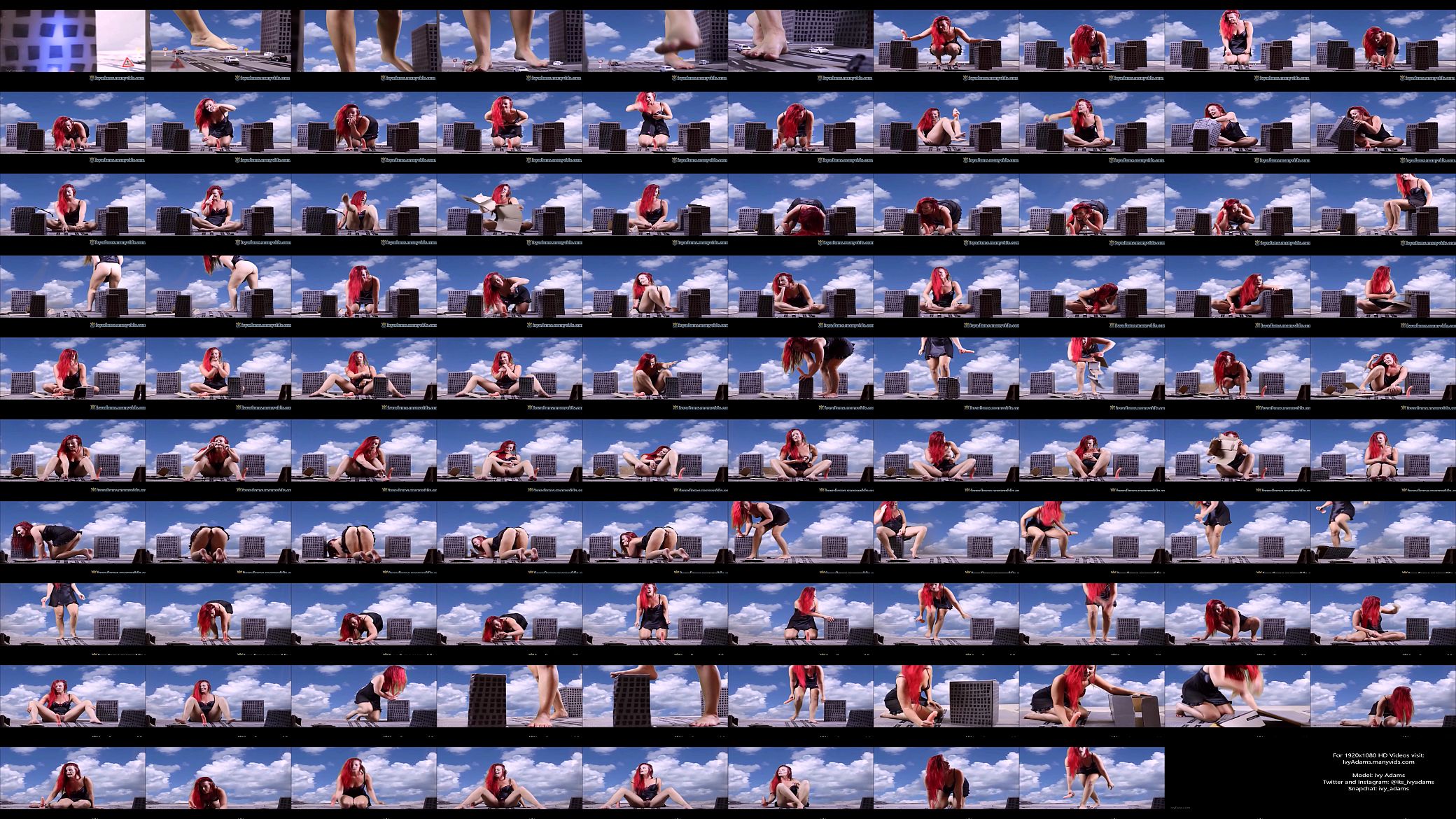 Giantess Ivy Adams destroys you and your city 预览图
