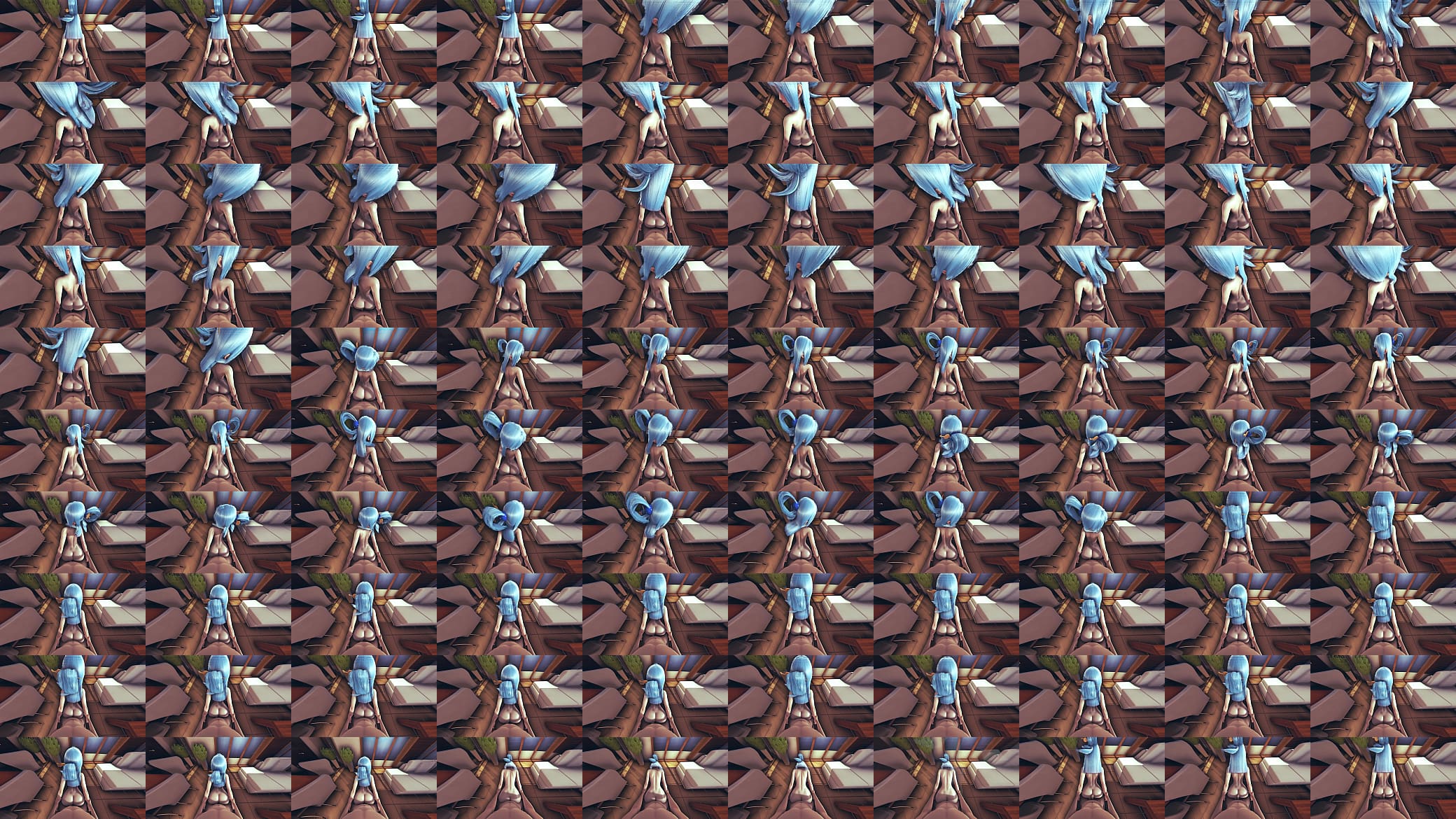 POV Aqua le gusta que le de duro mientras la agarro de los brazos 预览图