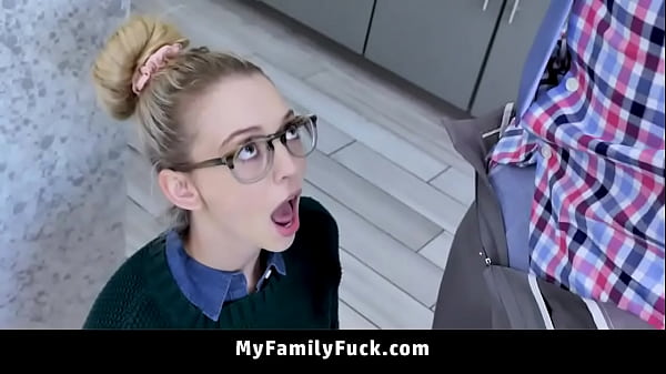 Eightmin - Step Daughter Learns Fucking from Her Pervert Step Daddy - Lily Larimar - MyFamilyFuck