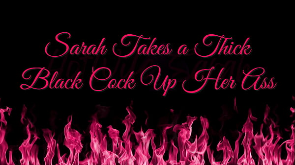 Taking a Thick Black Cock Up Her Ass - Full