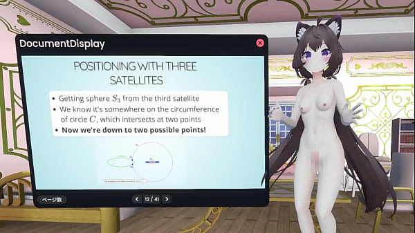 [Naked VTuber Lecture] Relativity in GPS: ~ How do satellites measure the location of smartphone? ~