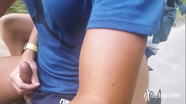 Handjob to the driver