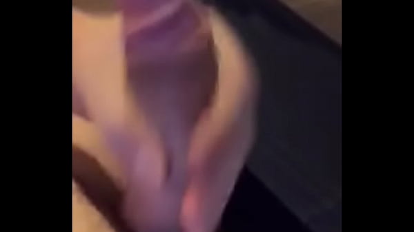 Shooting ropes of cum in my office