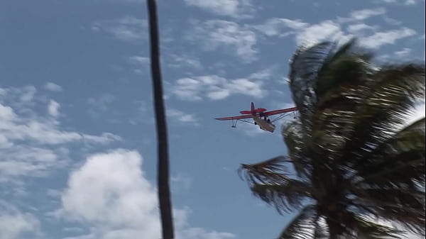 Caylian Curtis Fucks A Pilot On A Secluded Island Beach