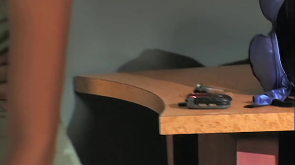 She wraps her lips around his big beef stick and then gets on all fours so he can have his...