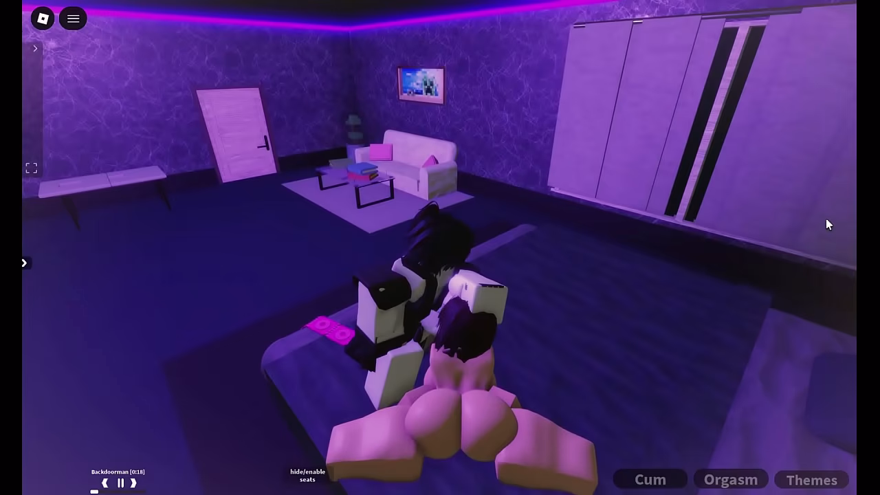 Slut begged for days to be fucked, so i fucked her all night in a roblox condo