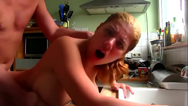 Nice german quickie in the kitchen