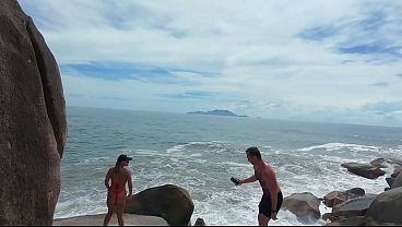 Fomos fazer um trilha com a atriz Thamy reis das brasileiras e adivinha no que deu!!!