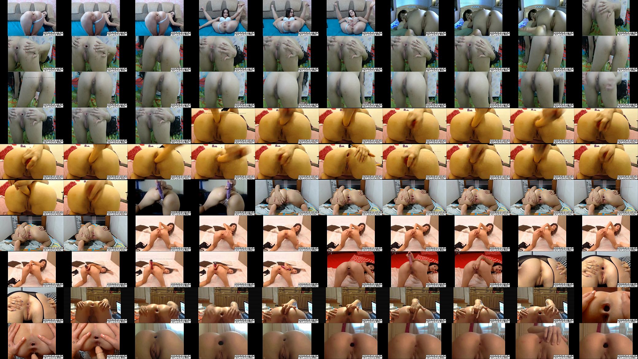 XCamheaven anal gape compilation 预览图