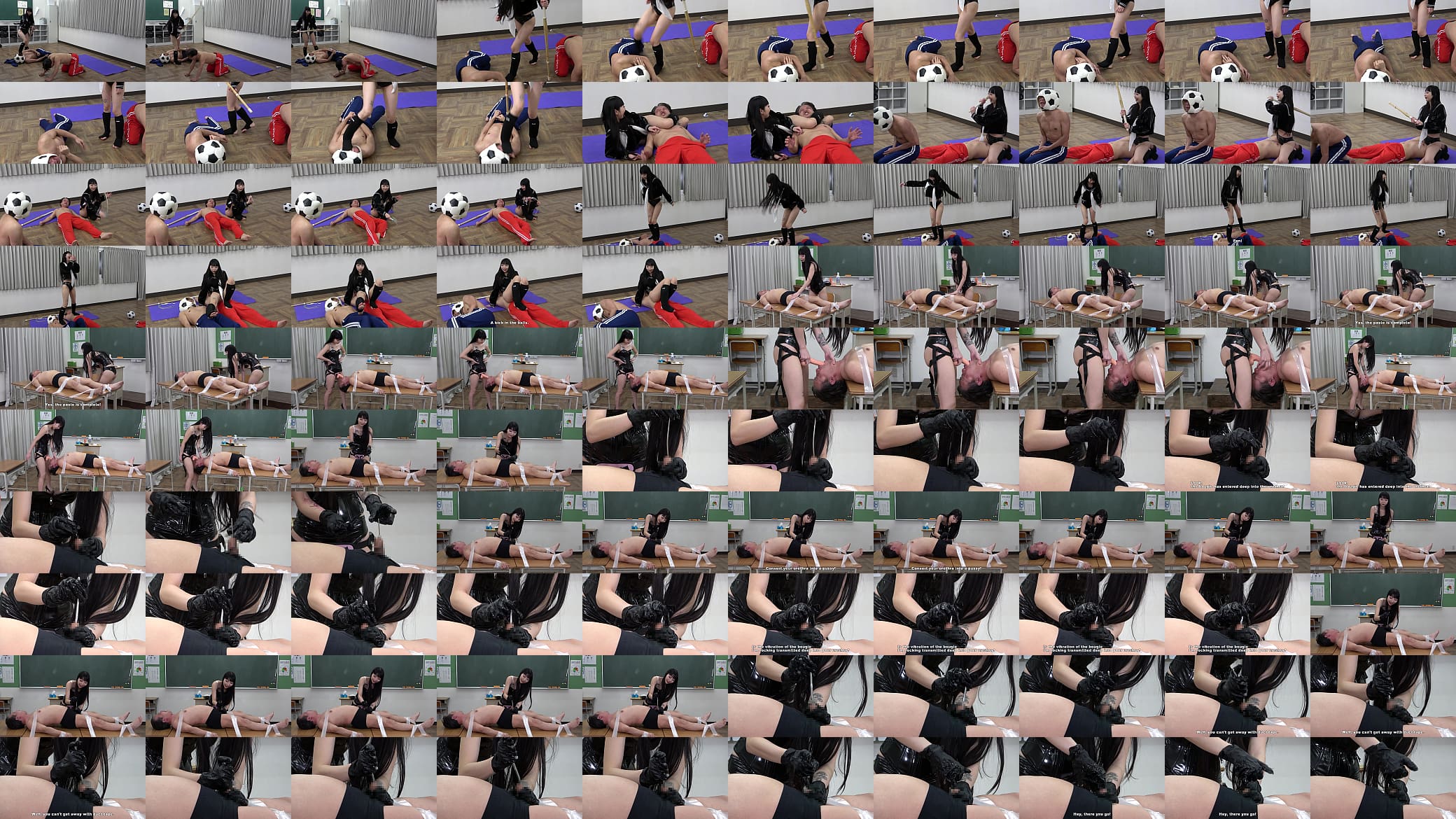 Japanese Femdom Trampling Strapon CBT 预览图