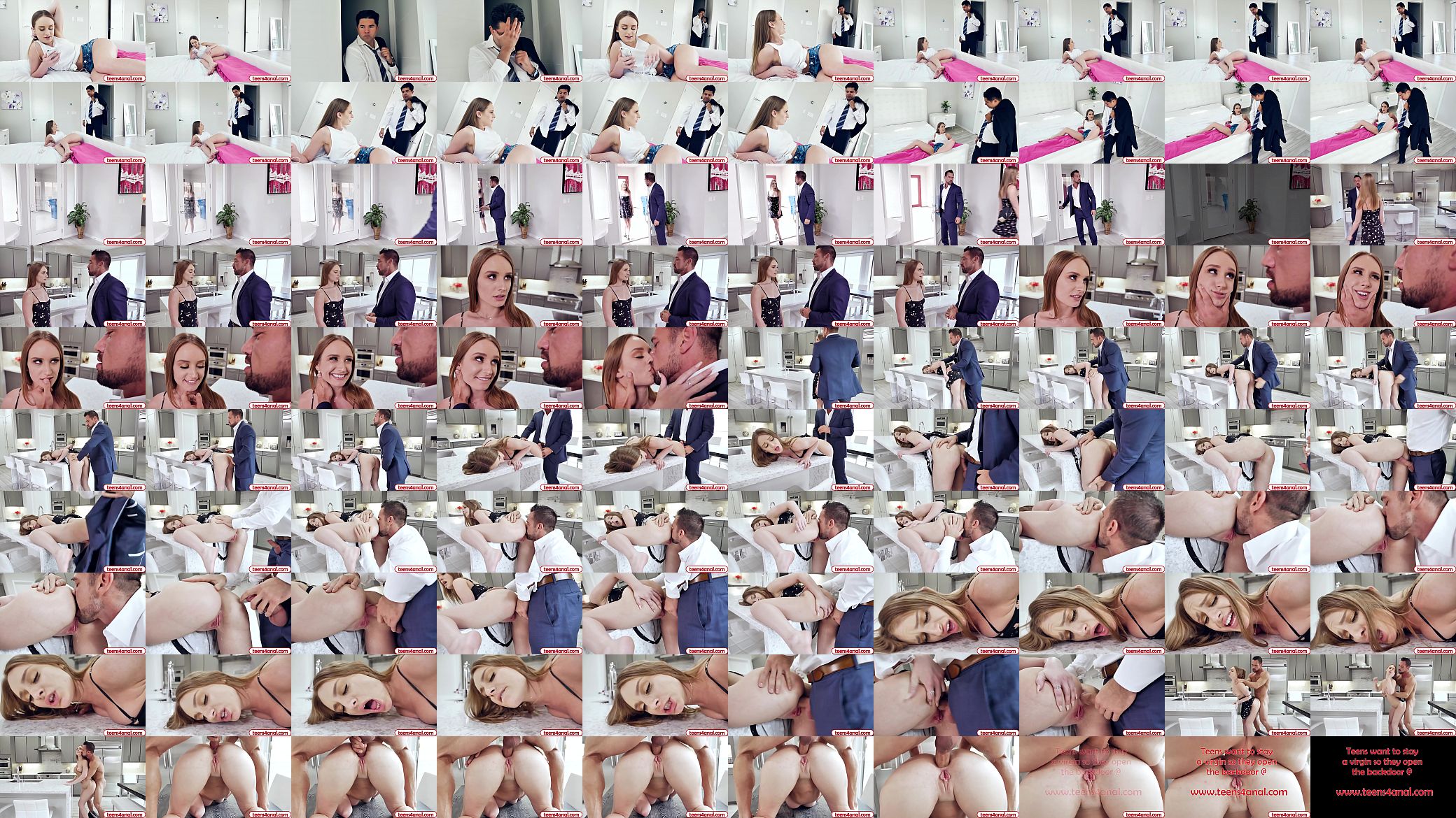 Teen gets job back with boss fucking her anal 预览图