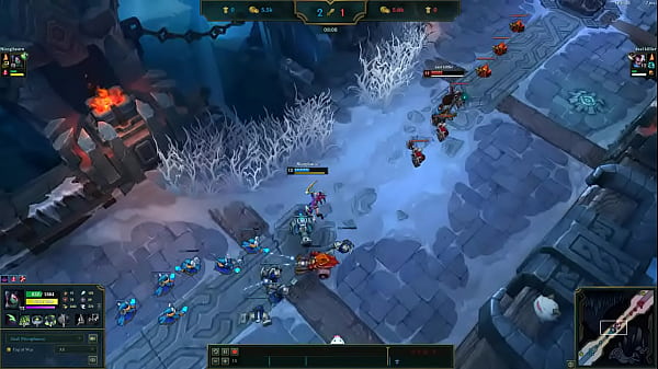 Main akali destruye emocionalmente a un OPT pared de viento con la picha corta