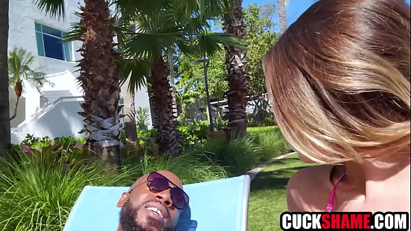 Horny wife brings black guy for fuck ifo cuck husband