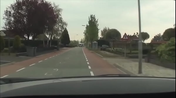 Hitchhiker Lets Herself Be Fingered and Does It Directly in the Car